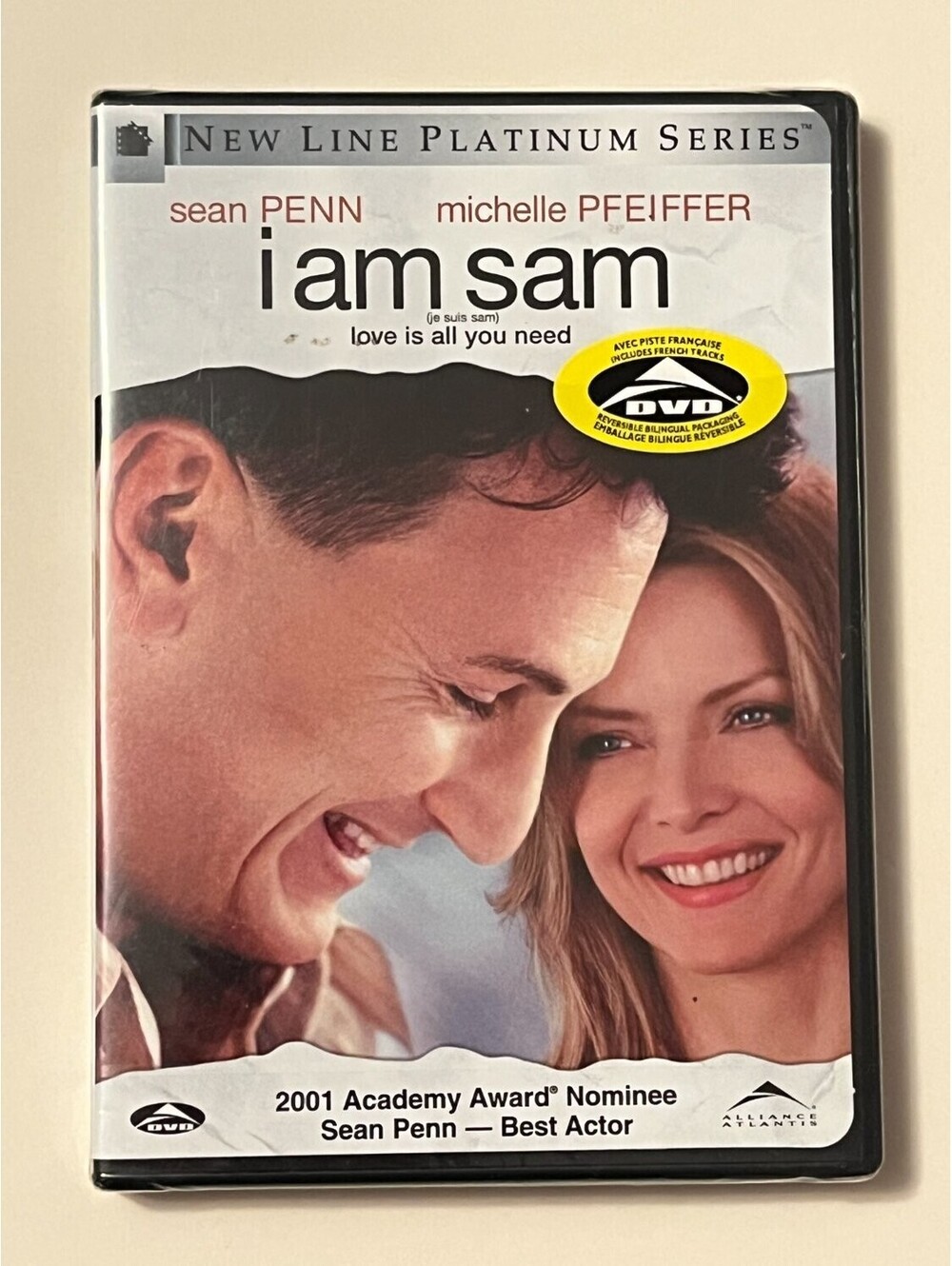 I Am Sam DVD New Line Platinum Series Sean Penn Dakota Fanning New Sealed